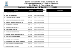 3&ordm; Piso - Gradua&ccedil;&atilde;o em Ci&ecirc;ncia da Computa&ccedil;&atilde;o | Grupo UNIS