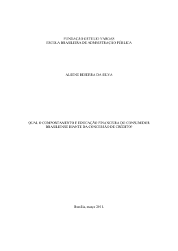 Alsene Beserra da Silva - Sistema de Bibliotecas FGV