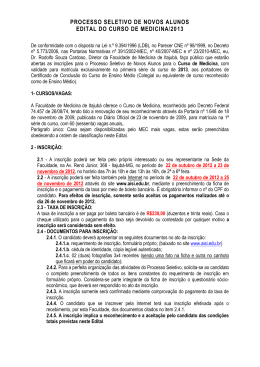 FACULDADE DE MEDICINA DE ITAJUB&Aacute;-MG