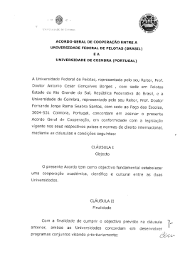 e a universidade de coimbra (portugal)