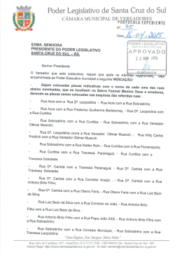 Poder Legislativo de Santa Cruz do Sul