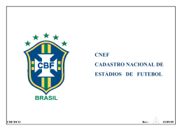 CNEF - Cadastro Nacional de Estádios de Futebol - Rev 2 - Crea-BA