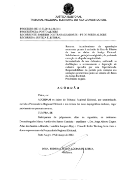 processo RE 1550