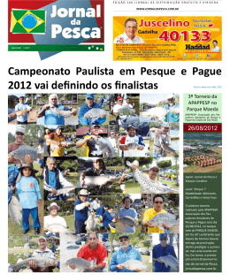 Edi&ccedil;&atilde;o 146 | julho de 2012 Capa Campeonato Paulista
