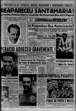 I PORTUGUESA DE ESPORTES AMEAQA ABANDONAR 0