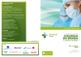 Programa das Jornadas