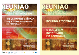 Programa - Sociedade Portuguesa de Endocrinologia, Diabetes e