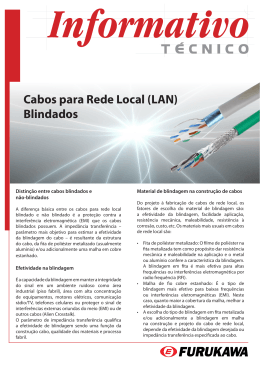 Informativo | Cabos para Redes Loca