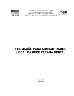 Acesse em PDF - N&uacute;cleos Regionais de Educa&ccedil;&atilde;o