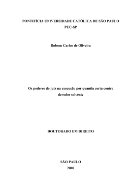 PONTIF&Iacute;CIA UNIVERSIDADE CAT&Oacute;LICA DE S&Atilde;O