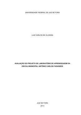 avaliação do projeto de laboratório de aprendizagem da escola