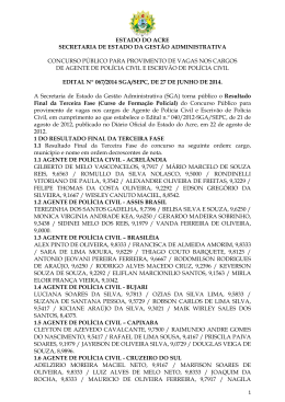 Edital N&ordm; 067/2014