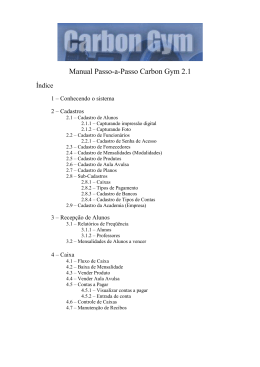 Antigo Manual Passo a Passo