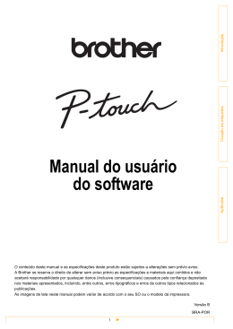 Inicie a ajuda do P-touch Editor
