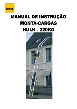 Instru&ccedil;&otilde;es de Montagem