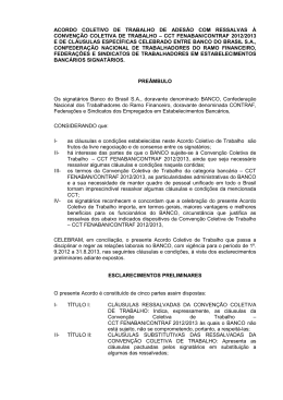act banco do brasil 2012 - Sindicato dos Banc&aacute;rios do Litoral Norte/RS