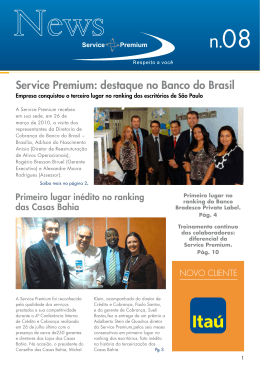 Service Premium: destaque no Banco do Brasil