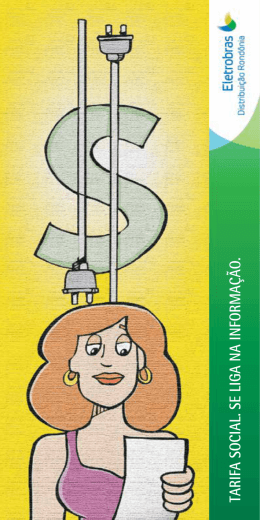 Tarifa Social - Eletrobras Distribui&ccedil;&atilde;o Rond&ocirc;nia