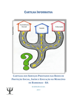 Acesse aqui o conte&uacute;do da cartilha