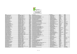 Modalidade SUBSEQUENTE Processo de Sele&ccedil;&atilde;o 2012
