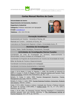 Carlos Costa: perfil académico