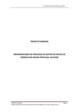 PROJECTO ODISSEIA