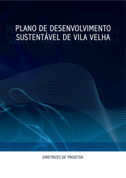 Plano de Desenvolvimento Sustentável de Vila Velha