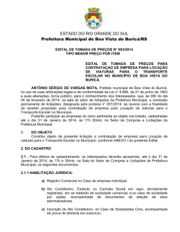 ESTADO DO RIO GRANDE DO SUL