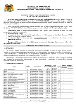 Edital n&deg; 02/2015 - Objetiva Concursos