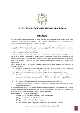 1 ii concurso de bandas filarm&oacute;nicas de braga
