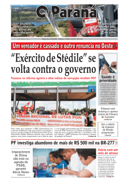 &ldquo;Ex&eacute;rcito de St&eacute;dile&rdquo; se volta contra o governo