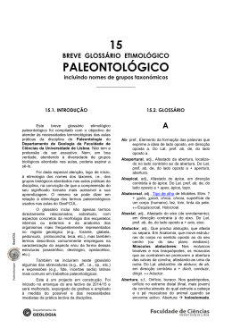 15 PALEONTOL&Oacute;GICO - Universidade de Lisboa