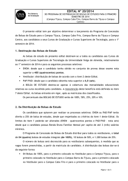 EDITAL N&ordm; 20/2014