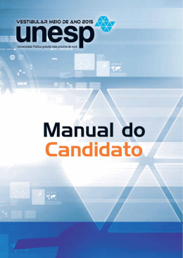 Manual do Candidato