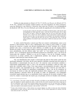 A DOUTRI A CARTESIA A DA CRIA&Ccedil;&Atilde;O C&eacute;sar Augusto Battisti