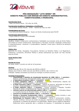 p&oacute;s-gradua&ccedil;&atilde;o &ldquo;lato sensu&rdquo; em direito p&uacute;blico com &ecirc;nfase
