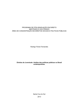 programa de p&oacute;s-gradua&ccedil;&atilde;o em direito mestrado e
