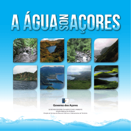 A &Aacute;GUA NOS A&Ccedil;ORES