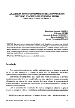 Portugu&ecirc;s - Revista de Odontologia da UNESP