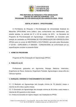 pr&oacute;-reitoria de pesquisa e p&oacute;s-gradua&ccedil;&atilde;o centro de ci&ecirc;ncias