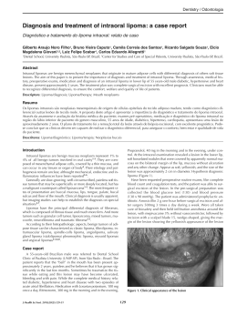 Diagnosis and treatment of intraoral lipoma: a case report