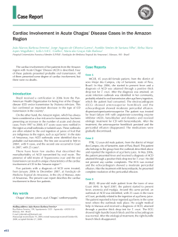 Cardiac Involvement in Acute Chagas` Disease Cases in the