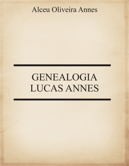 Genealogia Lucas Annes