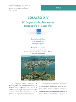 Portugu&ecirc;s - Scientia Chromatographica