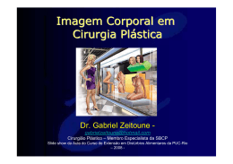 Imagem Corporal em Cirurgia Pl&aacute;stica