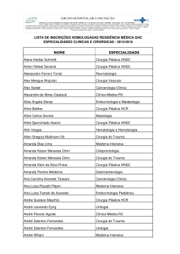 (Lista de Inscri\347\365es Homologadas Especialidades 2015.xls)