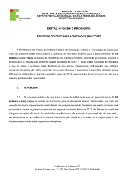 edital n&ordm; 06/2015 proen/ifg