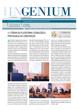 1&iexcl;NGENIUM - Plataforma Tecnol&oacute;gica Portuguesa da Constru&ccedil;&atilde;o