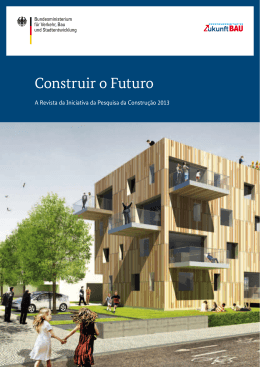 Construir o Futuro - Forschungsinitiative Zukunft Bau