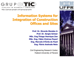 Information Systems for Integration of Construction Offices and Sites